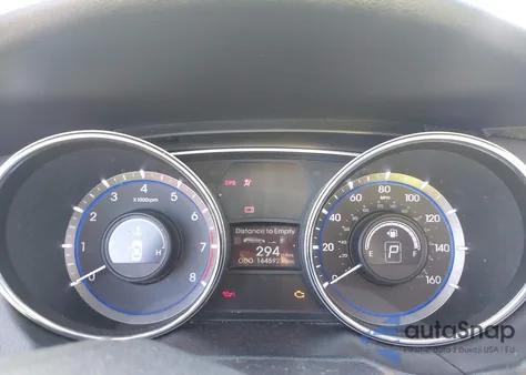 2013 Hyundai Sonata Gls z USA, uszkodzony, nr VIN 5NPEB4AC9DH614117